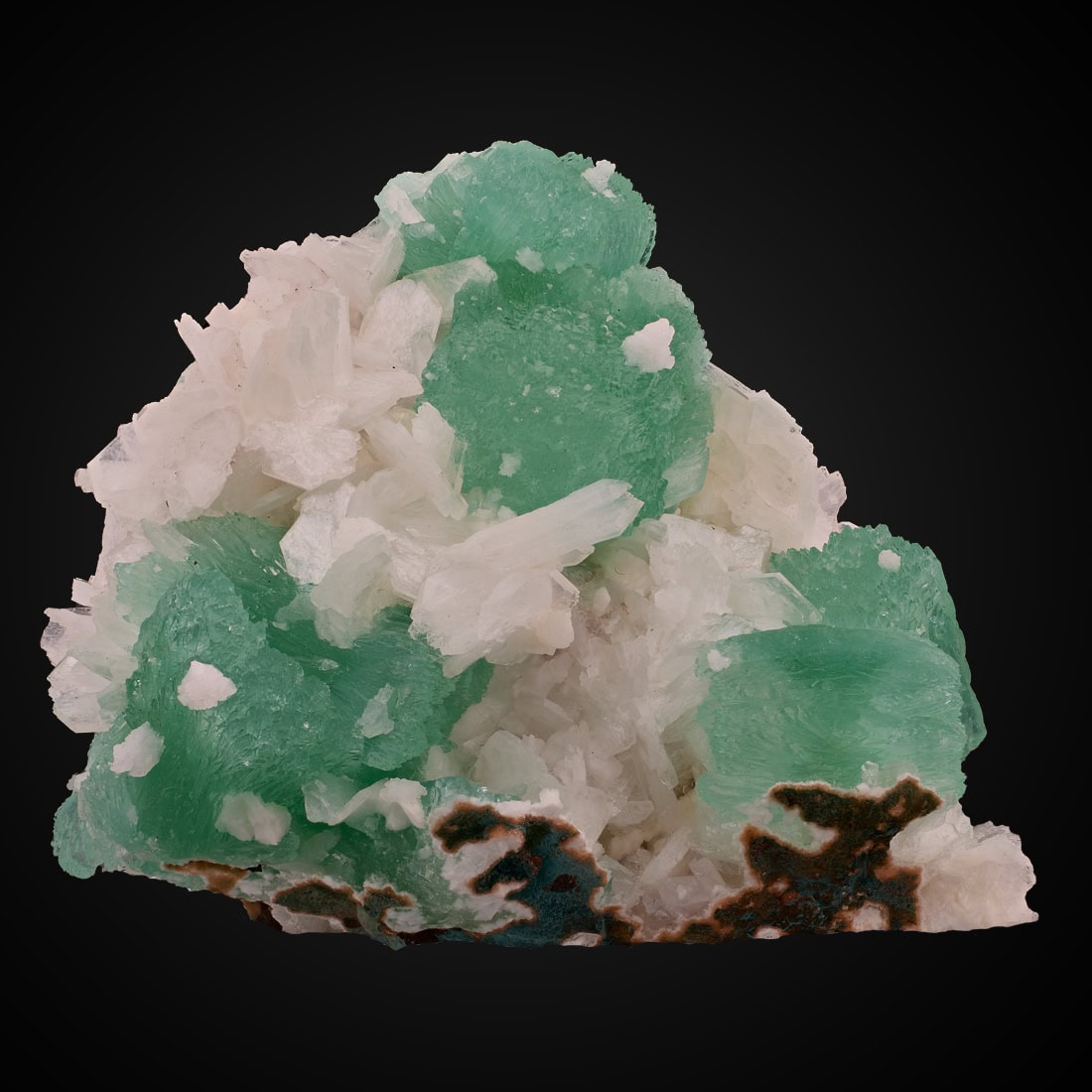 Fluorapophyllite, Stilbite