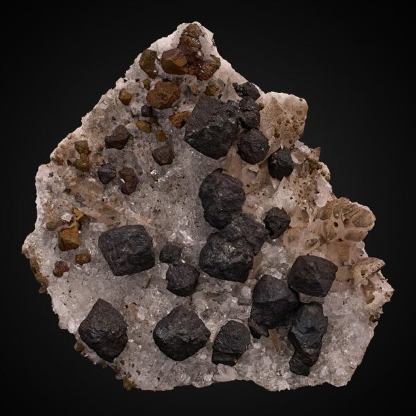 Bornite, Calcite