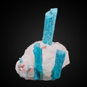 Elbaite v. Cuprian, Quartz