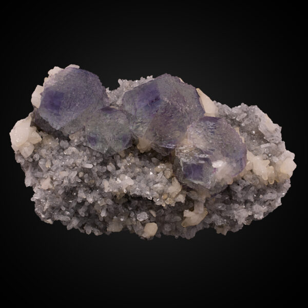 Fluorite, Quartz