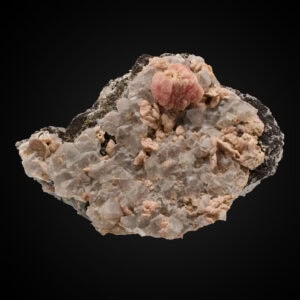 Rhodochrosite, Fluorite