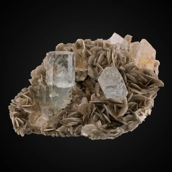 Beryl v. Aquamarine, Fluorite, Muscovite