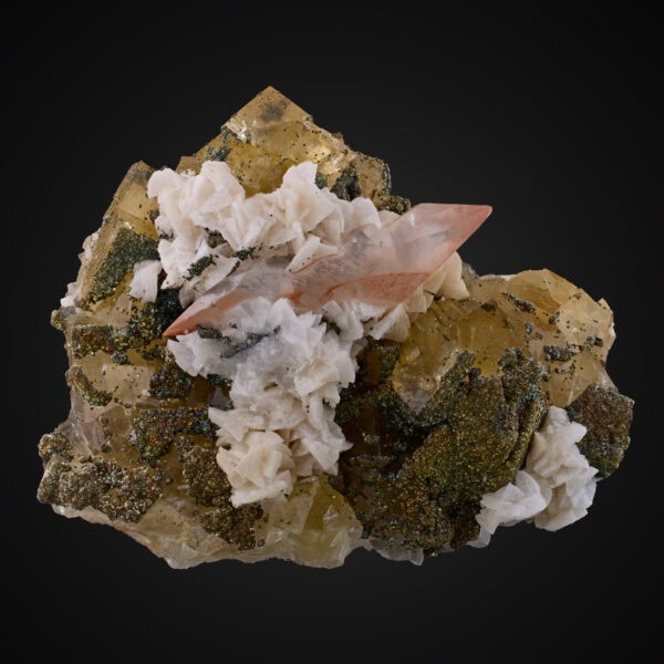 Fluorite, Calcite