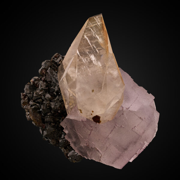 Calcite, Fluorite, Sphalerite