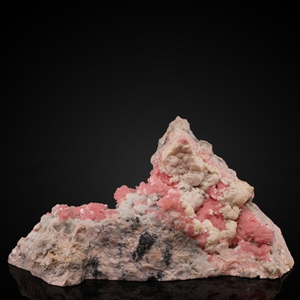 Rhodochrosite, Quartz