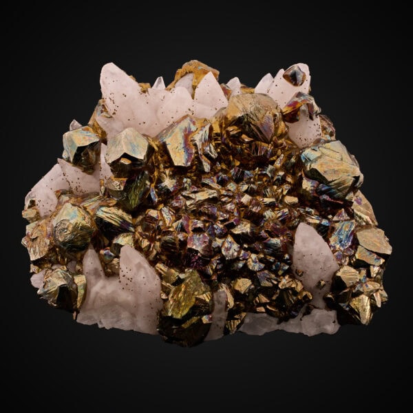Chalcopyrite, Calcite