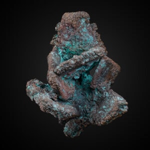 Copper ps. Barite(?)