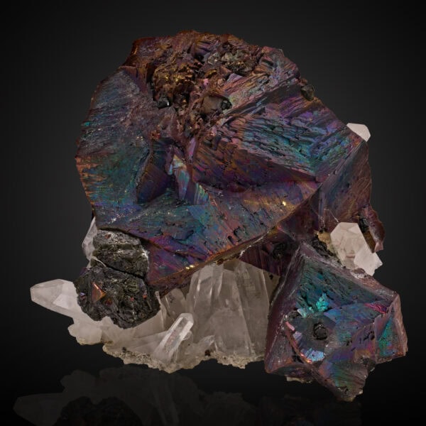 Chalcopyrite, Quartz