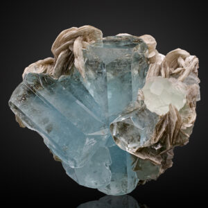 Beryl v. Aquamarine, Fluorite, Muscovite