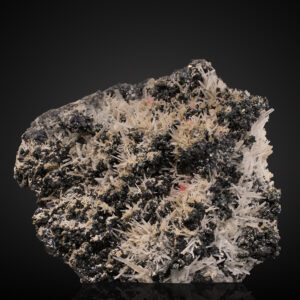 Rhodochrosite, Sphalerite, Quartz