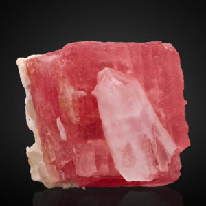 Rhodochrosite, Quartz