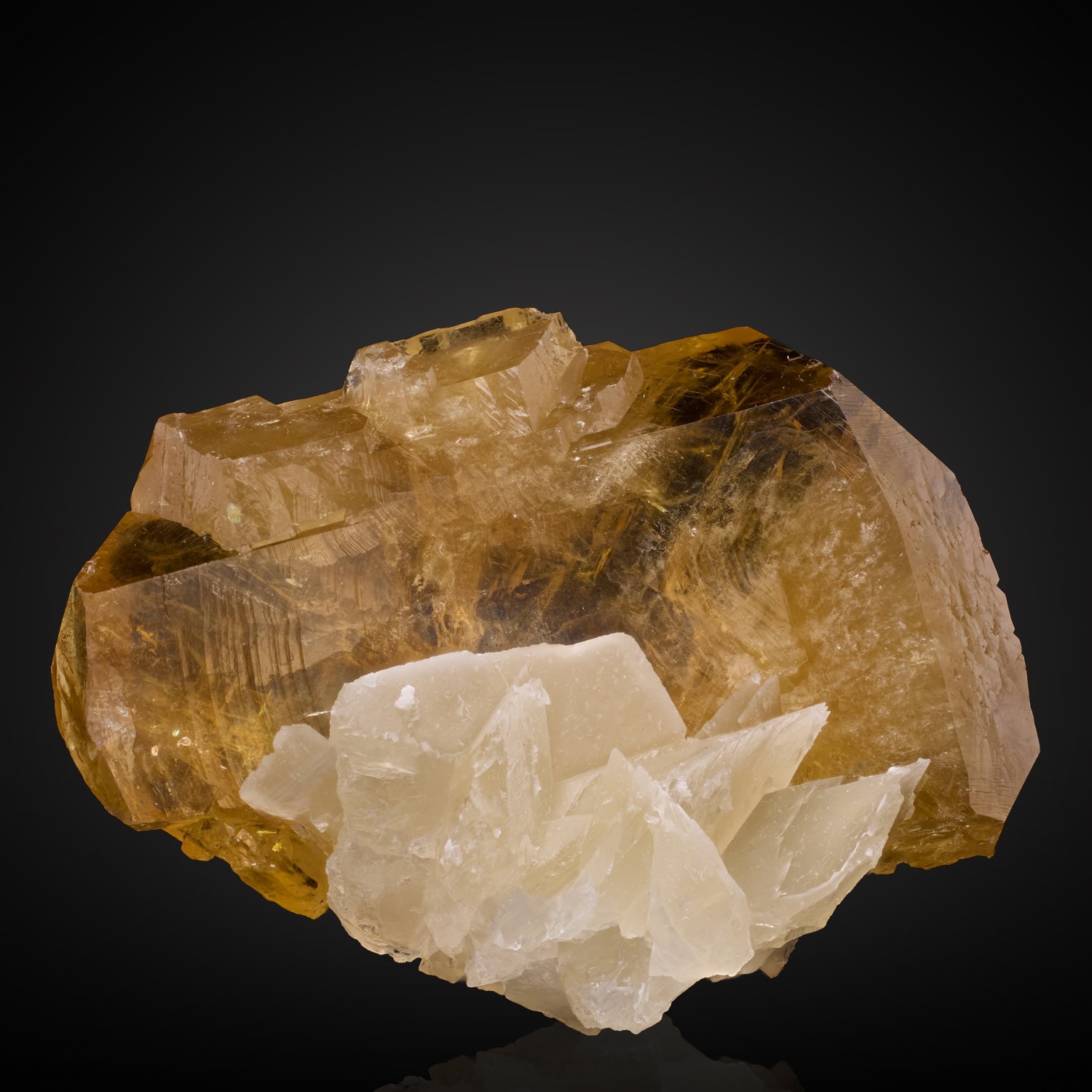 Barite, Calcite