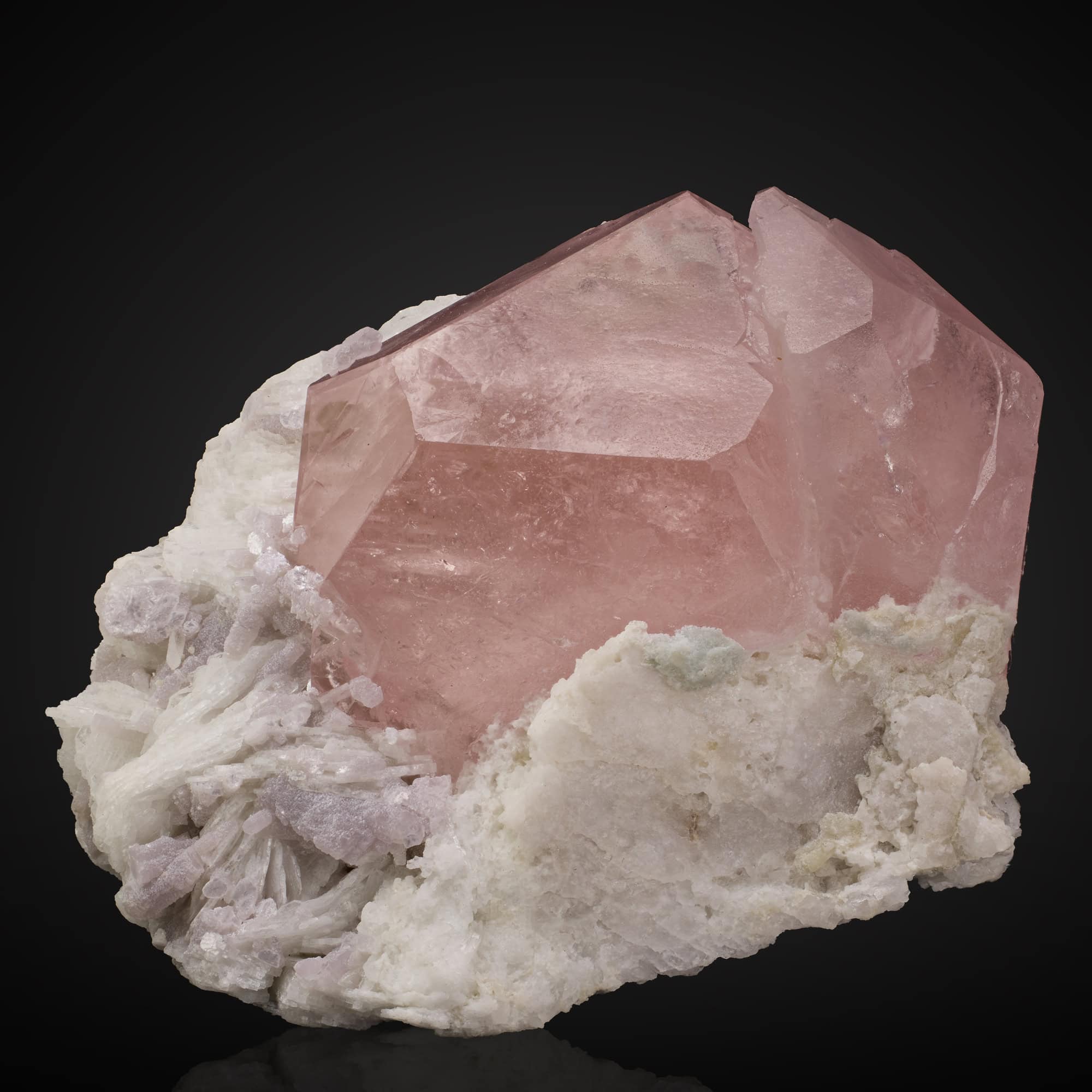 Beryl v. Morganite, Lepidolite, Albite