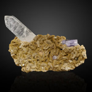 Apatite, Siderite, Quartz