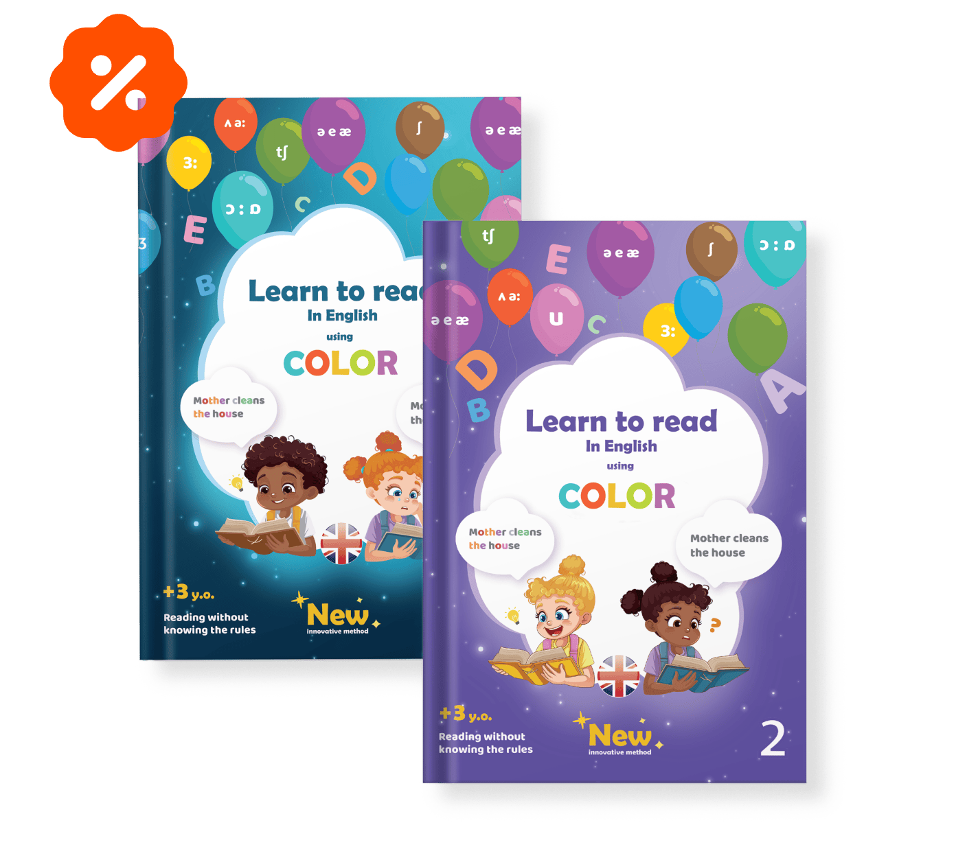 Reading is Easy Kit: libri 1 & 2