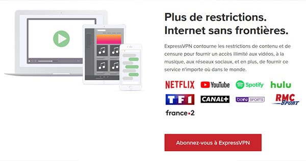 ExpressVPN géo-restriction