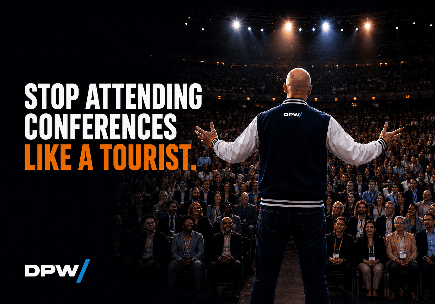 stop attending conferences like a tourist