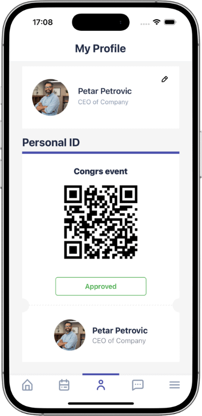 Digital event ticket