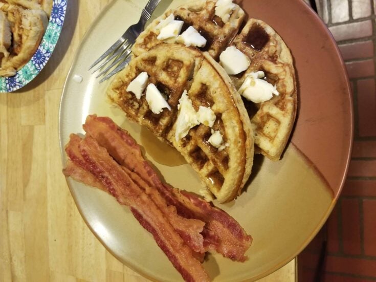 keto dairy-free gluten-free waffles