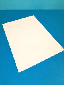 1) Start with one A4 sheet of paper.