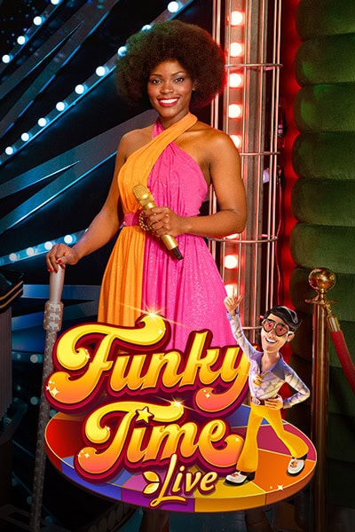 Roue en direct Funky Time - Successeur de Crazy Time