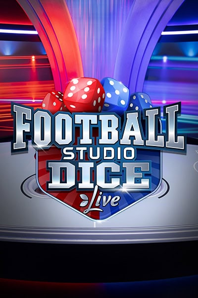 Jeu de dés Football Studio Dice - Evolution Gaming