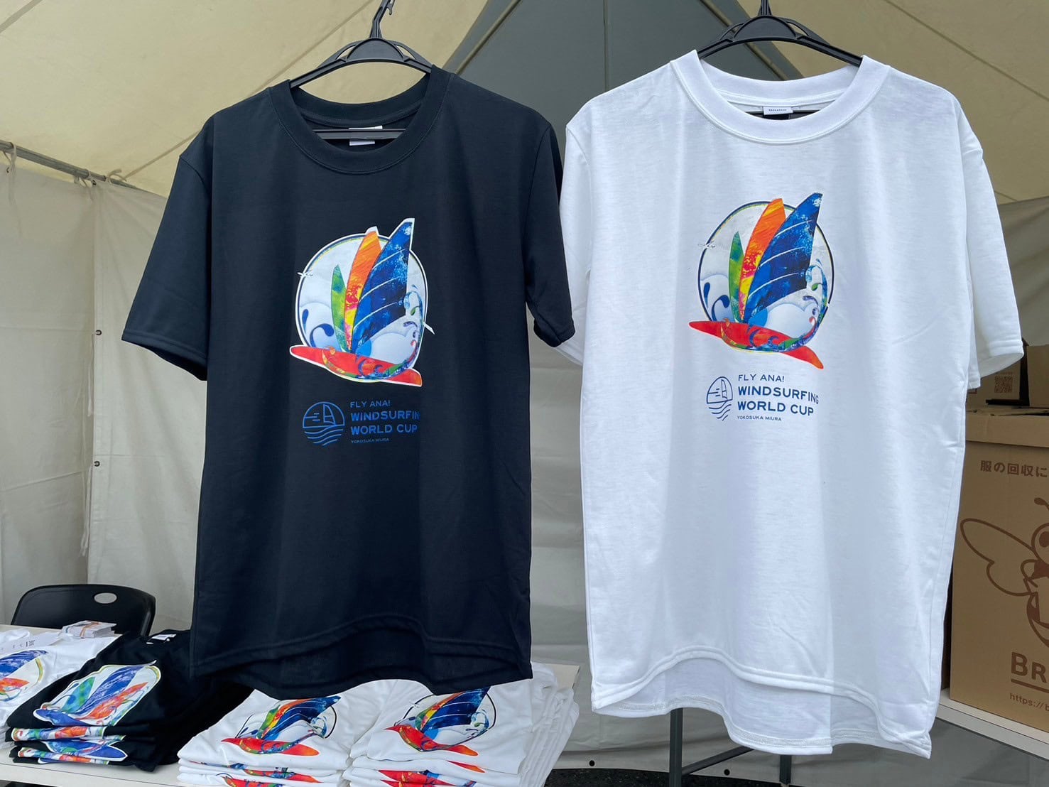 2度目の共創!ANAウィンドサーフィンワールドカップのオリジナルTシャツデザイン