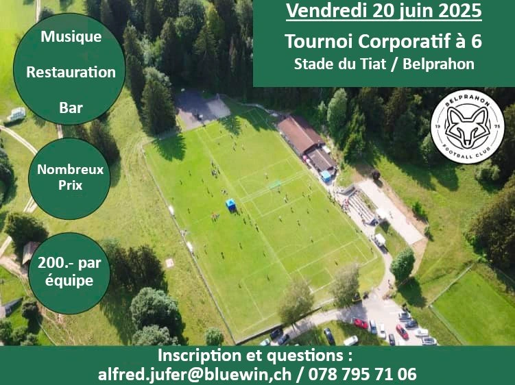 affiche tournoi corporatif