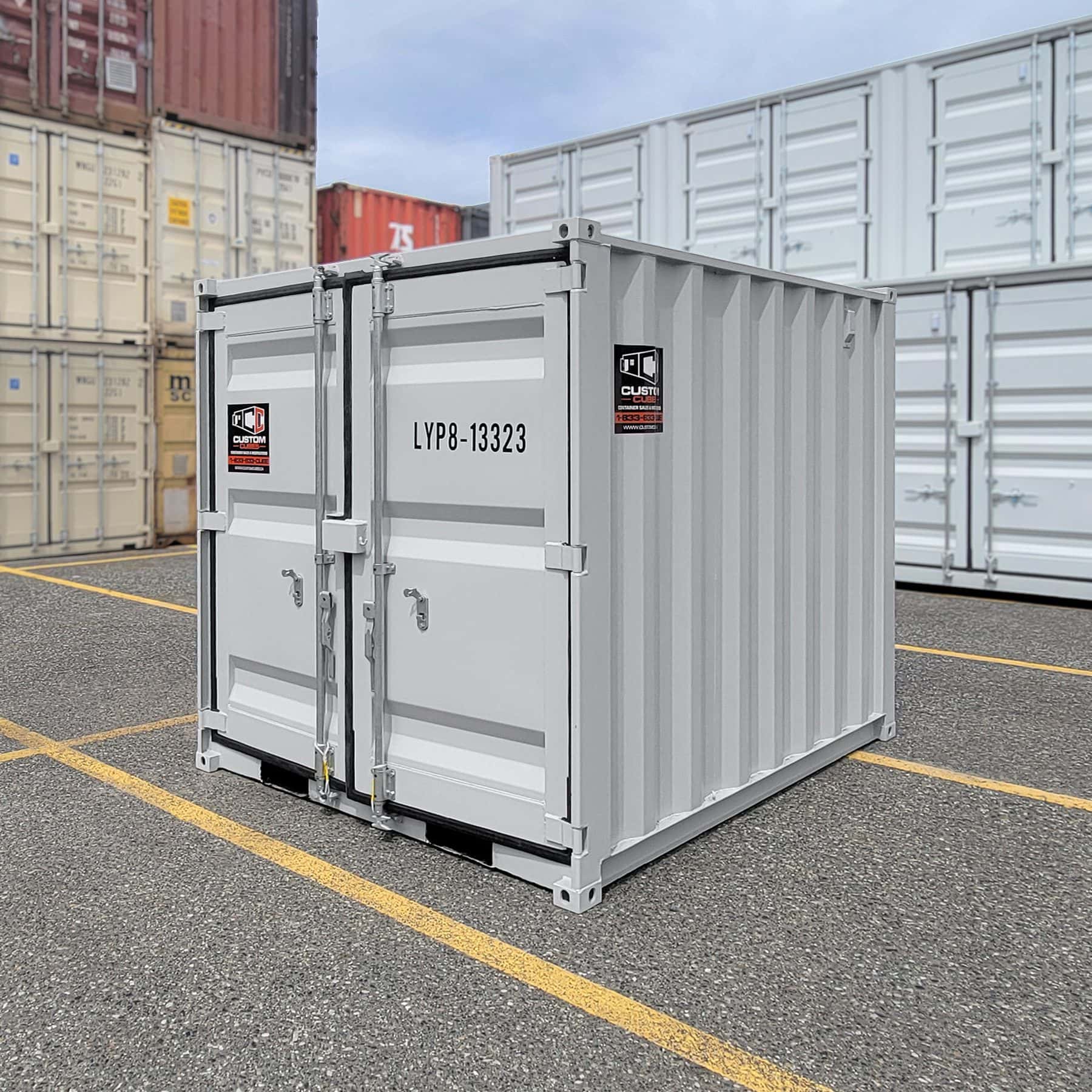 8’ “MINI CUBE” New Shipping Container - Custom Cubes