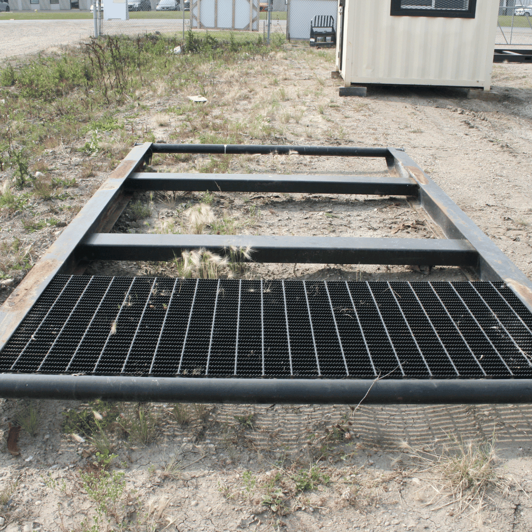10’ Weld-On Skid for Shipping Containers #1 - CUSTOM CUBES