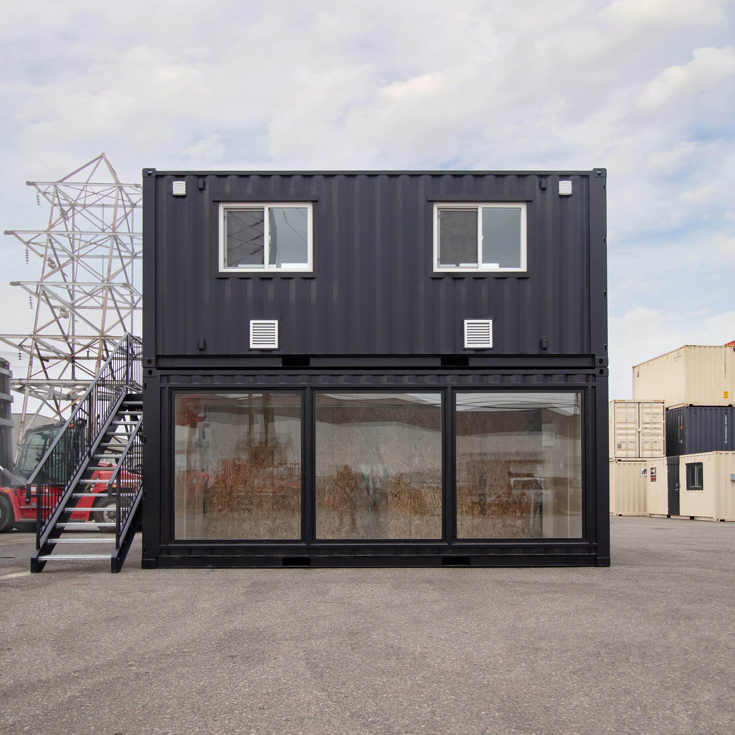 CONTAINER OFFICE BUILD-OUT – WAREHOUSE UPGRADE - CUSTOM CUBES