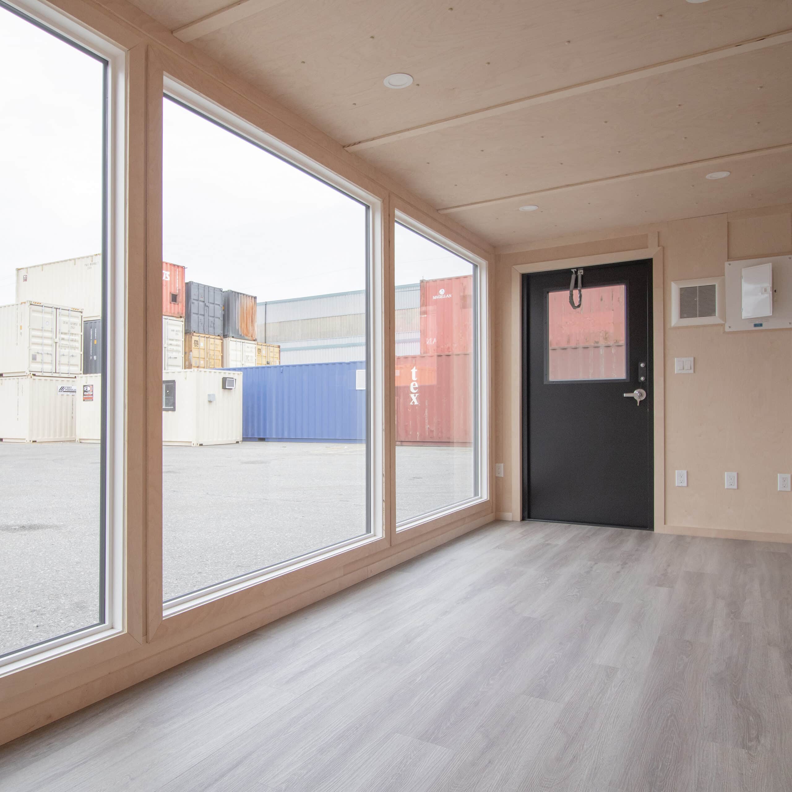 CONTAINER OFFICE BUILD-OUT – WAREHOUSE UPGRADE - CUSTOM CUBES