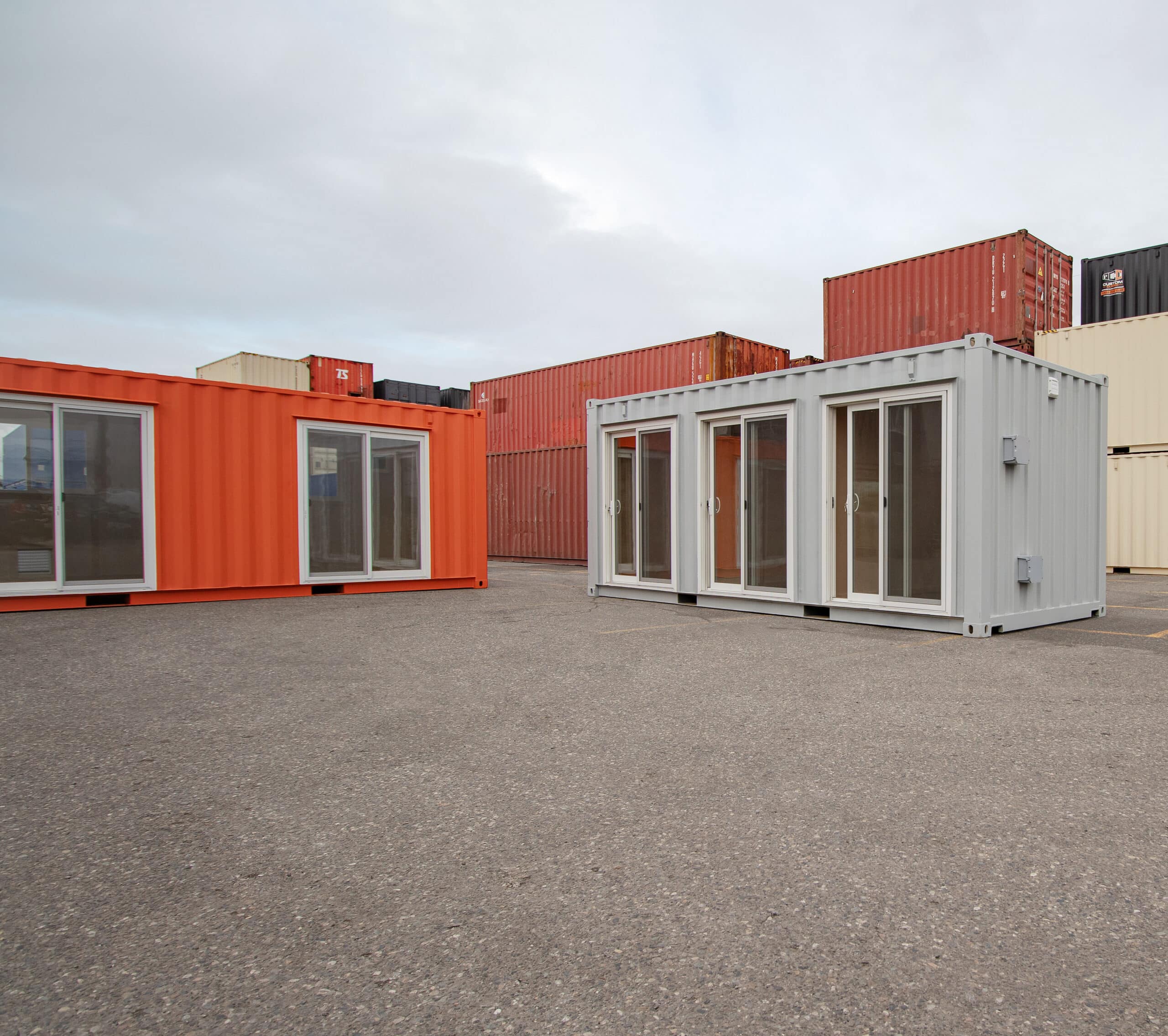 CONTAINER OFFICE BUILD-OUT – WAREHOUSE UPGRADE - CUSTOM CUBES