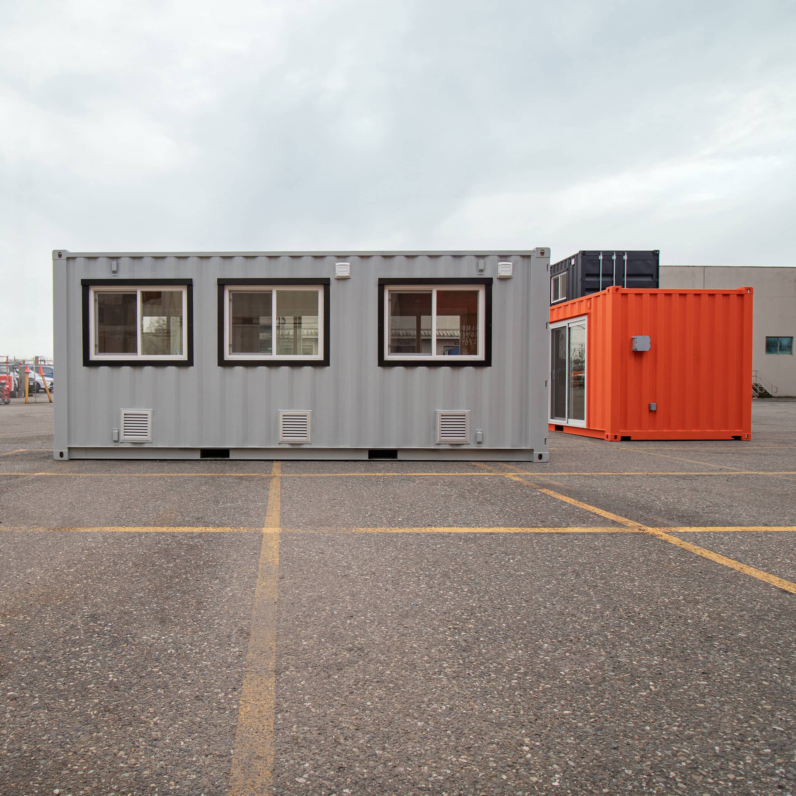CONTAINER OFFICE BUILD-OUT – WAREHOUSE UPGRADE - CUSTOM CUBES