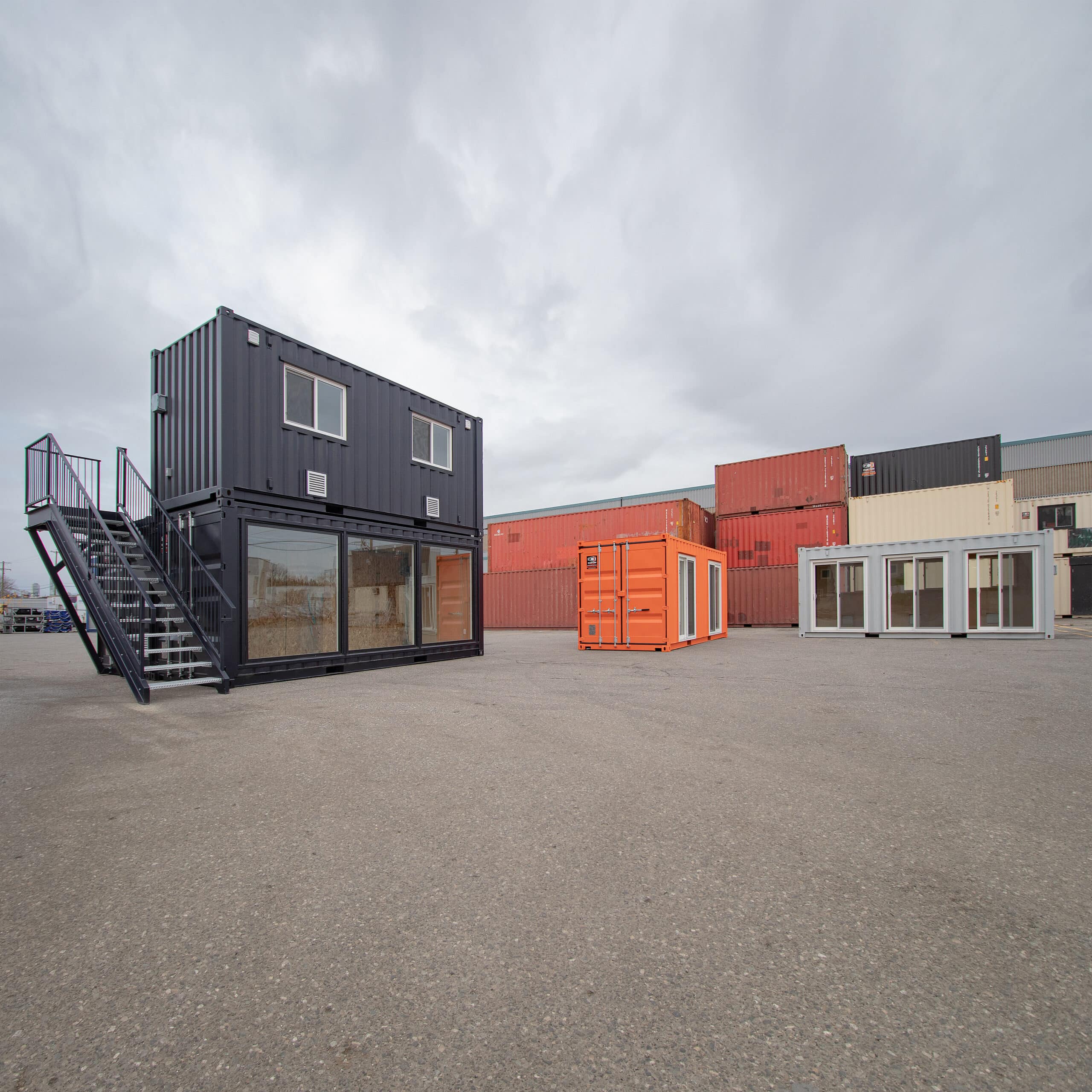 CONTAINER OFFICE BUILD-OUT – WAREHOUSE UPGRADE - CUSTOM CUBES