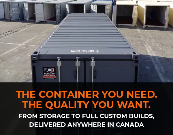 BUY SHIPPING CONTAINERS - CUSTOM CUBES