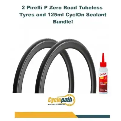 Pirelli P Zero Road 700x28c TLR with Sealant Bundle