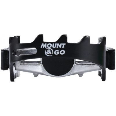 BBB BPD-15 Mount & Go Flat Pedals Black/Silver