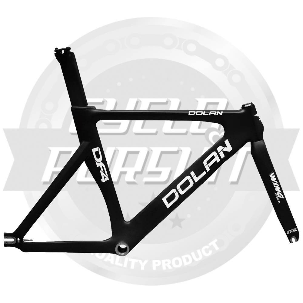 DOLAN(ドラン)DF4 CARBON TRACK FRAMESET(カーボントラックフレームセット)(ブラック)