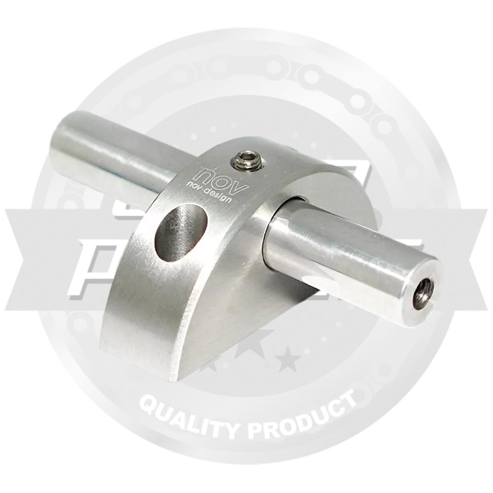 BROMPTON(ブロンプトン)Lタイプ用軽量イージーホイールマウント(シルバー)