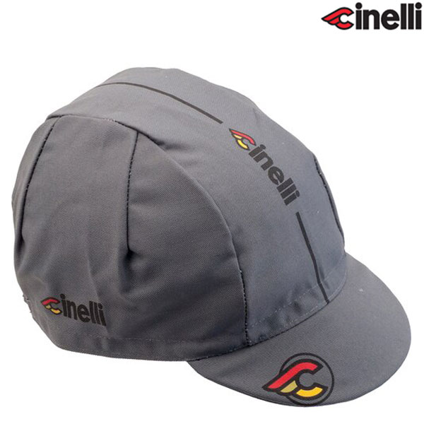 Cinelli(チネリ)SUPER CORSA(スーパーコルサ)キャップ(チタニウムグレー)
