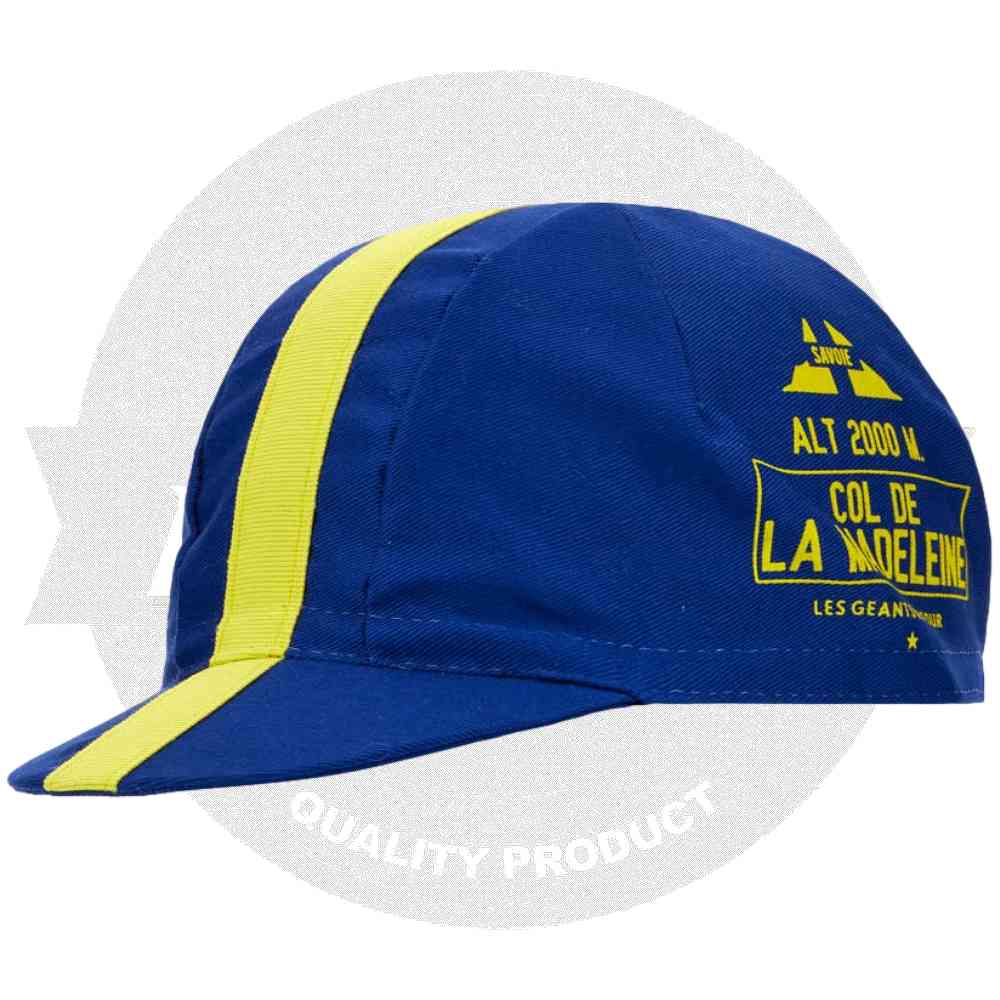 Santini・サイクリングキャップ(Tour de France(ツールドフランス)/Col de la Madeleine(コルドラマドレーヌ))