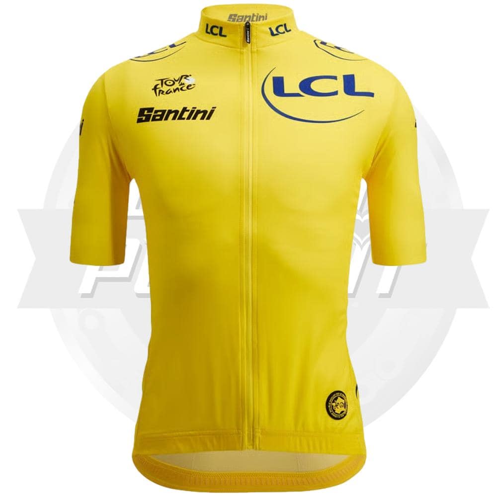 Santini(サンティーニ)TDF FAN LINE Jersey(ツールドフランスファンラインジャージ)(LEADER YELLOW JERSEY(リーダーイエロージャージ)/2024)
