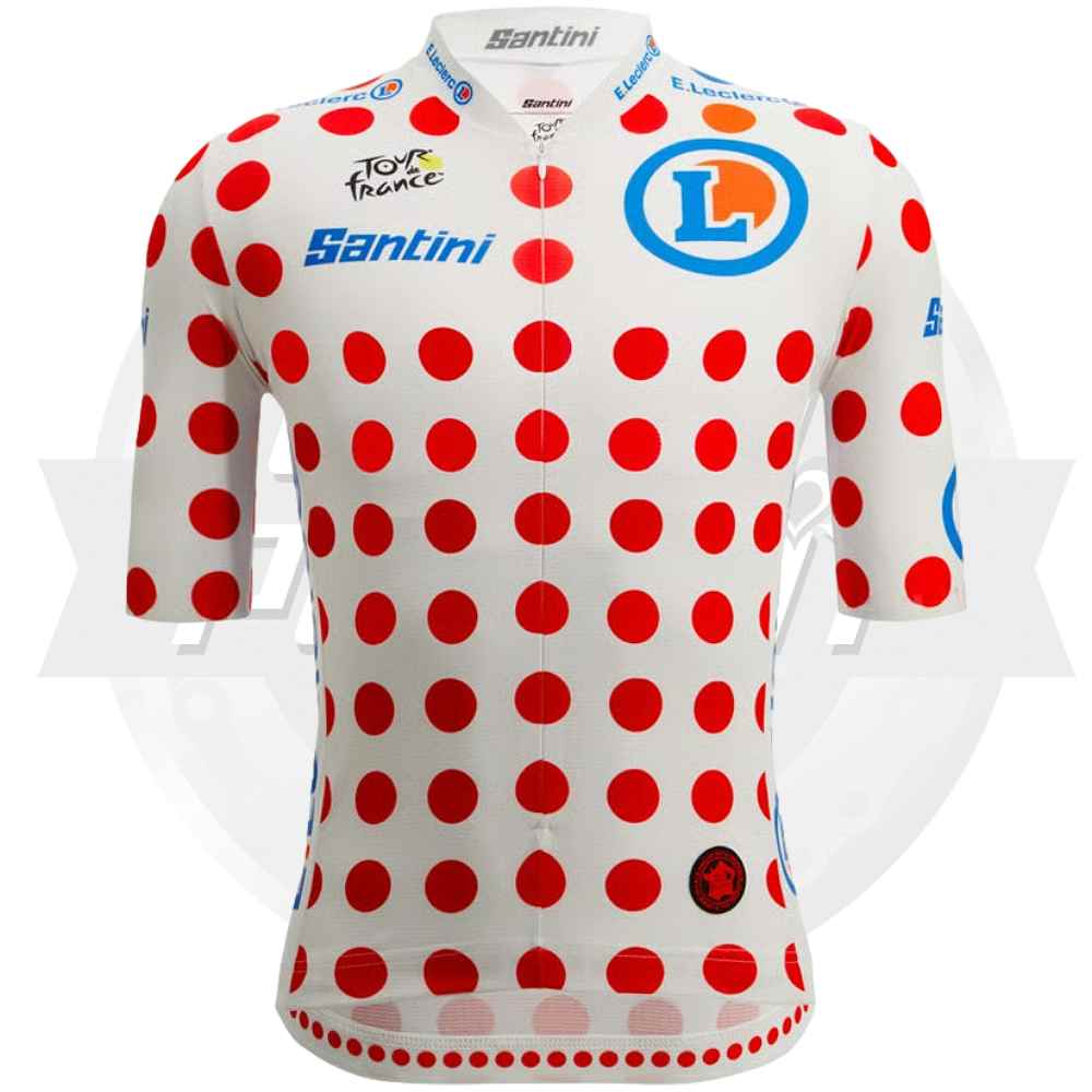 Santini(サンティーニ)TDF(ツールドフランス)2024ジャージ(KING OF THE MOUNTAIN JERSEY(キングオブザマウンテンジャージ))