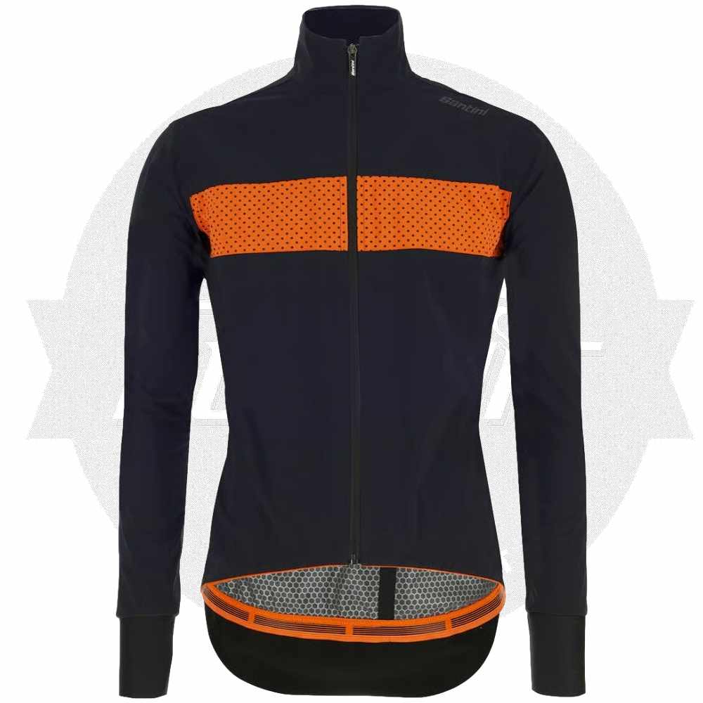 Santini(サンティーニ)GUARD MERCURIO RAIN JACKET(ガードメルクリオレインジャケット)(ブラック)