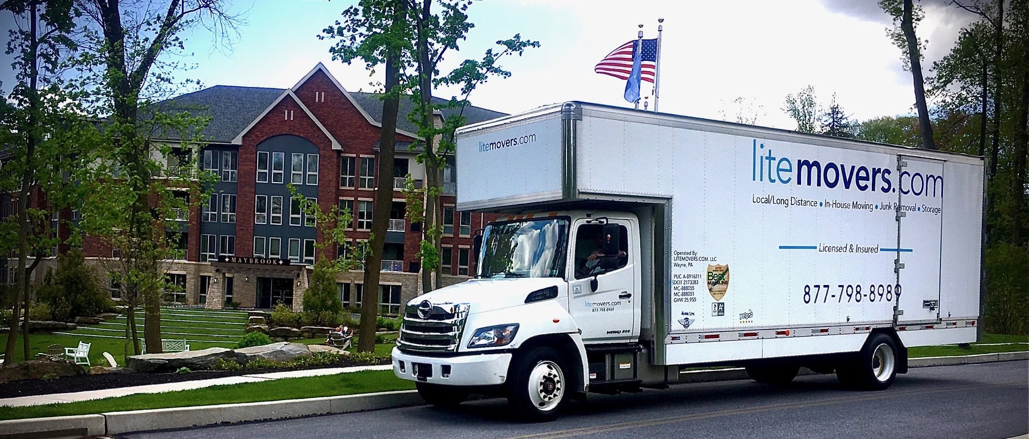 LiteMovers long distance dedicated truck