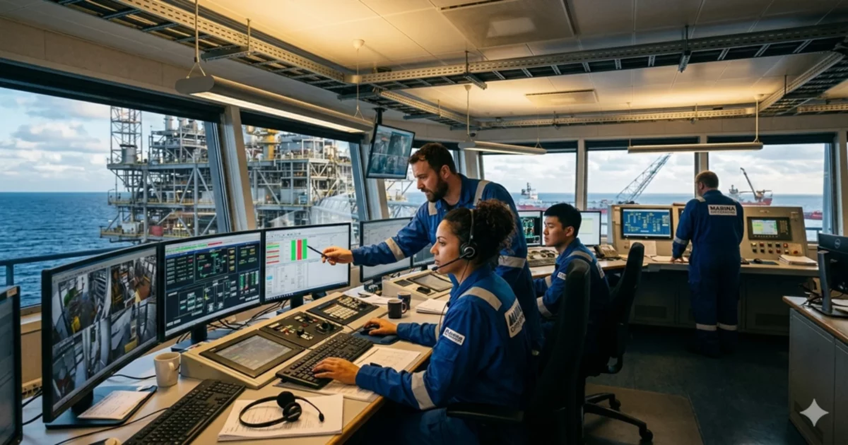 Control room staff