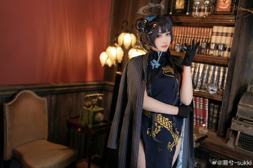 COSPLAY 蔚蓝档案 妃咲@溯兮-sukki