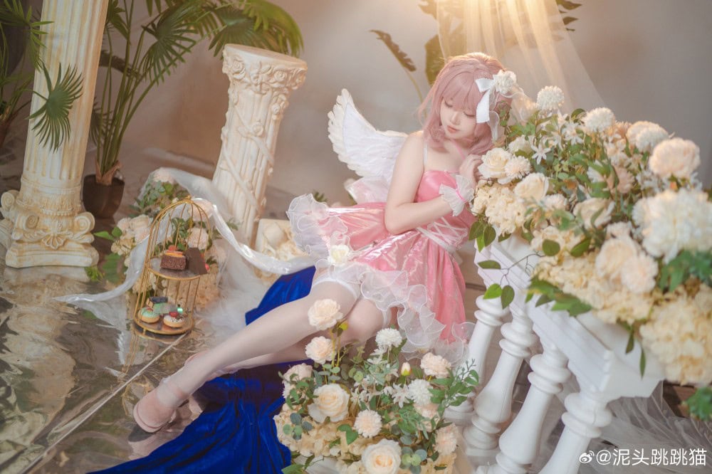 COSPLAY Nikke 桃乐丝·黎明派对@泥头跳跳猫