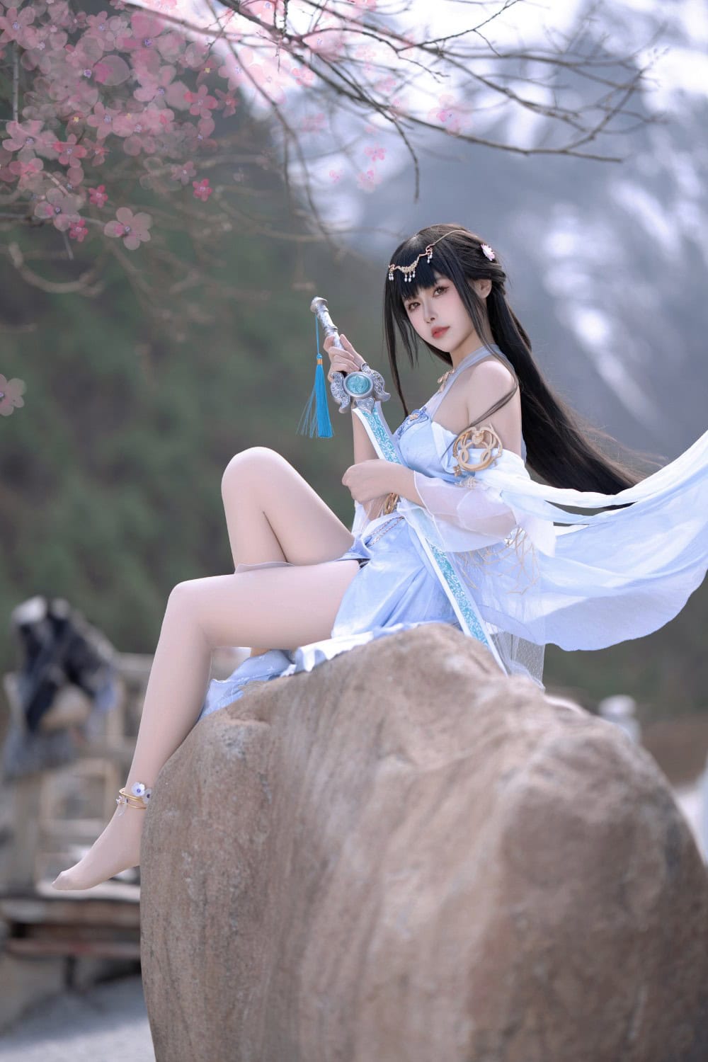 COSPLAY 求医问诊，来找紫萍就好啦 新倩女幽魂 殷紫萍@Momoko葵葵